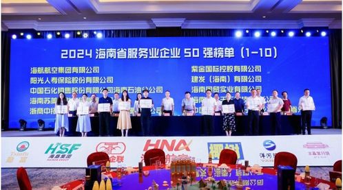 海航航空集團(tuán)位列 2024海南省企業(yè)100強(qiáng) 2024海南省服務(wù)業(yè)企業(yè)50強(qiáng) 雙榜單第一名